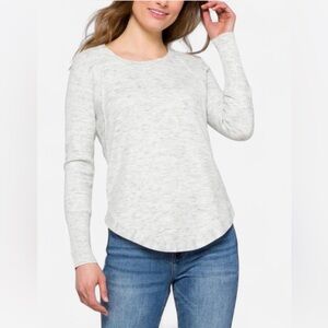 RD Style | Heather Gray Knit Top